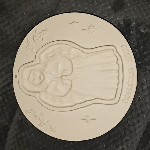 Henn Workshops Xmas 1999  "The Angel Of Hope" Limited Edition Cookie Mold - Picture 5 of 5
